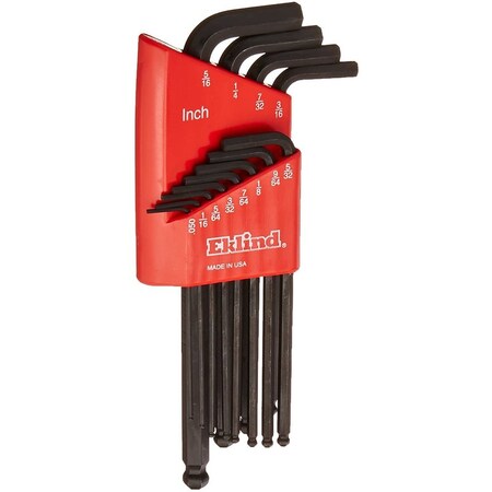 Eklind BALL ED KY SET BLK 12PC 13212